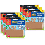 Creative Teaching Press Woodland Friends Name Tags, 3.5" x 2.5", 36 Per Pack, 6 Packs (CTP4579-6)