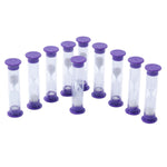 Learning Advantage Sand Timers, 3 Minute, 10/Set, 3 Sets (CTU7626-3)
