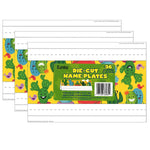 Eureka® A Sharp Bunch Tented Nameplates, 9.63" x 6.5", 36 Per Pack, 3 Packs (EU-843764-3)