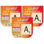 Eureka Scrabble 4" Reusable Punch Out Letters, 96/Pack, 3 Packs (EU-845153-3)