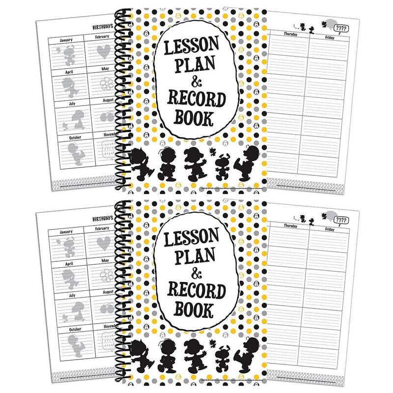 Eureka Peanuts Touch of Class Lesson Plan & Record Book, Pack of 2 (EU-866272-2)