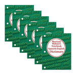 Merriam-Webster Merriam-Webster's Notebook Spanish-English Dictionary, Pack of 6 (MW-6725-6)