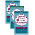 Merriam-Webster's Rhyming Dictionary, Pack of 3