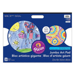 Prang® Jumbo Art Pad, White, 22" x 16", 30 Sheets, Pack of 3 (PAC4711-3)