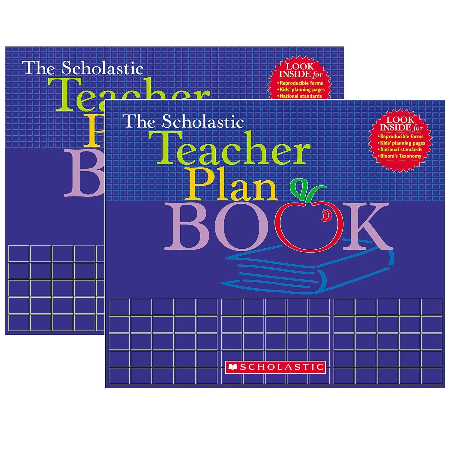 Scholastic Teaching Solutions Teacher Plan Book (Updated), Pack of 2 (SC-0439710561-2)