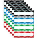 TREND Moroccan Desk Toppers® Nameplates Variety Pack, 2.875" x 9.5", 32 Per Pack, 6 Packs (T-69950-6)