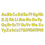 TREND 4" Playful Uppercase/Lowercase Combo Pack (EN/SP) Ready Letters, Yellow, 216/Pack, 3 Packs (T-79743-3)