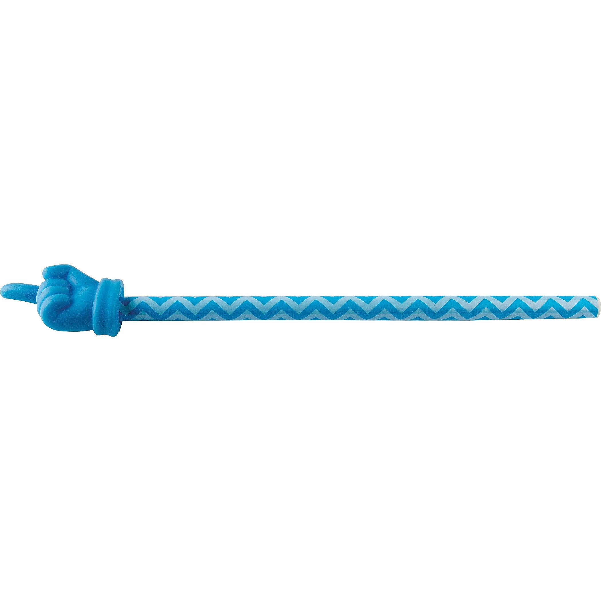 Teacher Created Resources Aqua Chevron Hand Pointer, Pack of 5 (TCR20676-5)