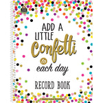 Teacher Created Resources Confetti Record Book, Pack of 3 (TCR3570-3)