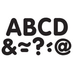 Teacher Created Resources 2" Magnetic Classic Letters, Black, 87 Pieces/Pack, 3 Packs (TCR77188-3)