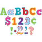 Teacher Created Resources 4" Bold Block Letters Combo Pack, Colorful Vibes, 230 Characters/Pack, 3 Packs (TCR8777-3)