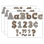 Teacher Created Resources 4" Bold Block Letters Combo Pack, Home Sweet Classroom, 230 Characters/Pack, 3 Packs (TCR8826-3)