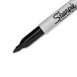 Sharpie Permanent Marker, Fine Tip, Black, 12/Pack (30001)