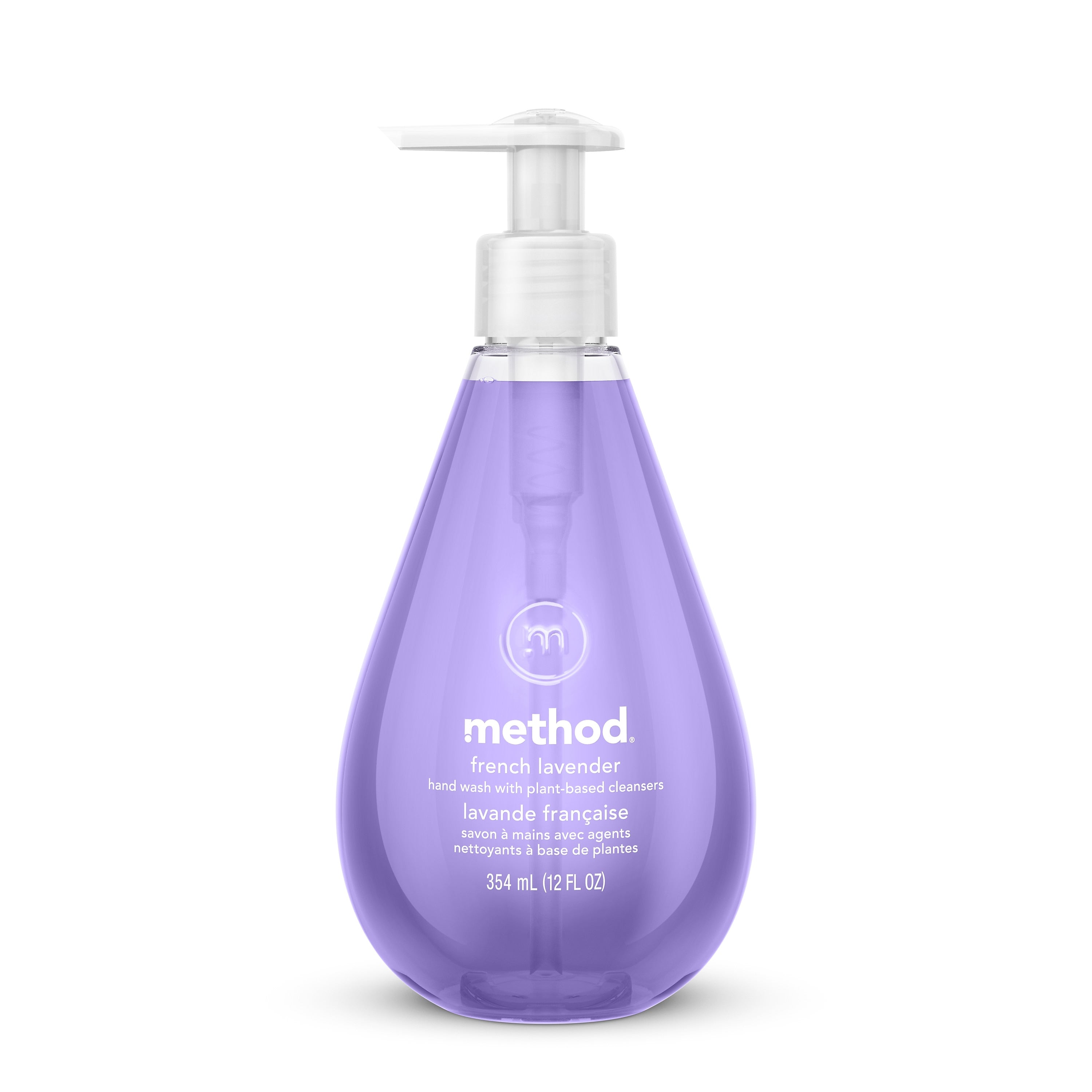 Method Liquid Hand Soap, French Lavender Scent, 12 oz. (00031)