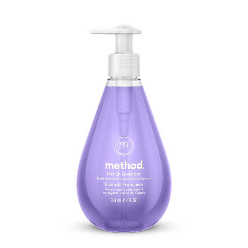 Method Liquid Hand Soap, French Lavender Scent, 12 oz. (00031)