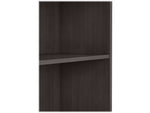 Bush Business Furniture Studio A 73"H 5-Shelf Bookcase with Adjustable Shelves, Storm Gray Laminated Wood (SDB7236SG-Z)