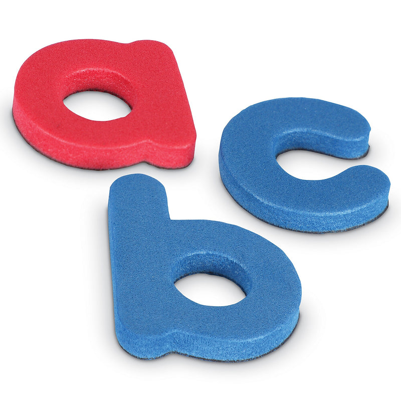 Learning Resources Lowercase 1 1/2" Magnetic Learning Letters, Magnetic, Assorted Colors, 104 pieces (LER6297)