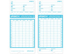 uPunch Pay-to-Punch Time Card for SB1200 Time Clock, 100/Pack (SBTCB1100)