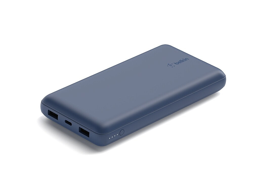 Belkin USB-A/USB-C Power Bank, 15W, 20000 mAh, Blue (BPB012BTBL)