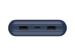 Belkin USB-A/USB-C Power Bank, 15W, 20000 mAh, Blue (BPB012BTBL)