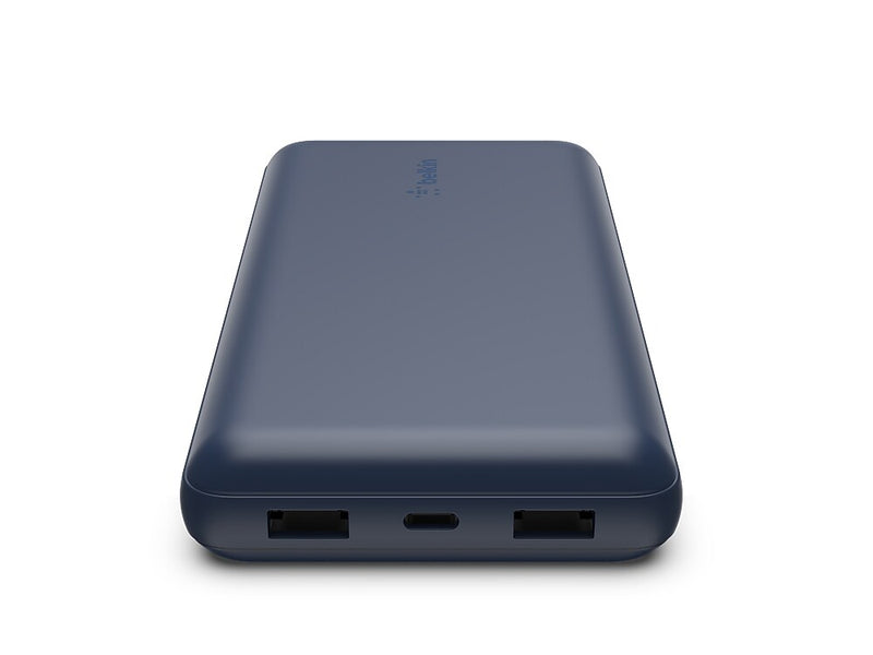 Belkin USB-A/USB-C Power Bank, 15W, 20000 mAh, Blue (BPB012BTBL)