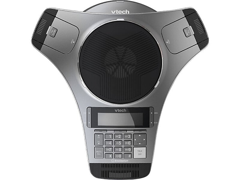 VTech ErisStation Cordless Conference Speaker Phone, Gun Metal (VCS712 2W)