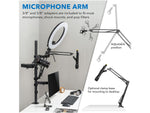 Mount-It! All-in-One Adjustable Studio Camera Setup Single Mount, Up to 32", Black (MI-481)