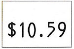 Garvey® 14000 Labels/Sleeve 12 mm x 18 mm Blank Labels, (1812-0300)