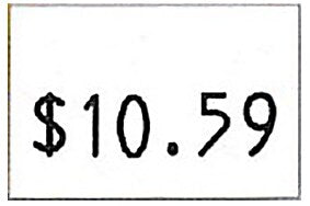 Garvey® 14000 Labels/Sleeve 12 mm x 18 mm Blank Labels, (1812-0300)
