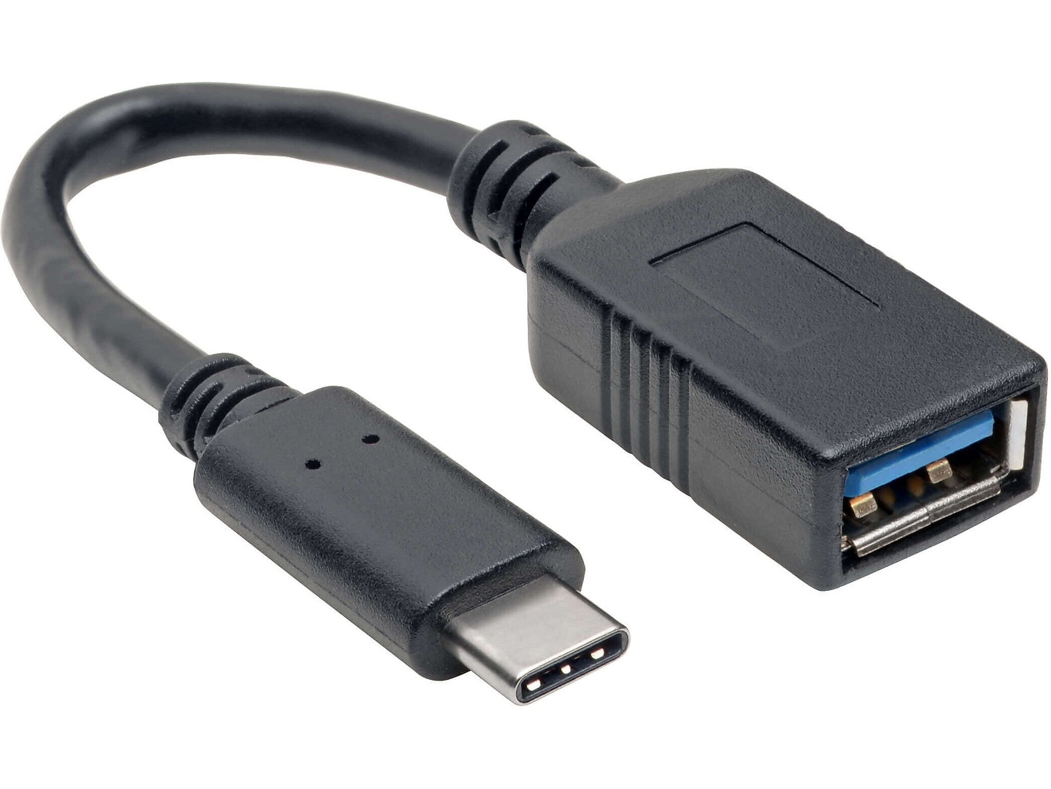 Tripp Lite USB C to USB C Adapter Cable, Male to Female, Black (U428-C6N-F)