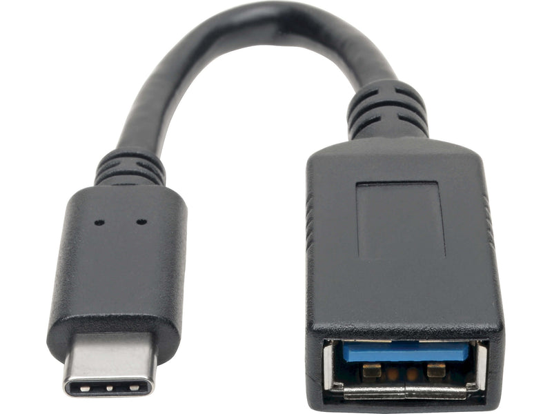 Tripp Lite USB C to USB C Adapter Cable, Male to Female, Black (U428-C6N-F)
