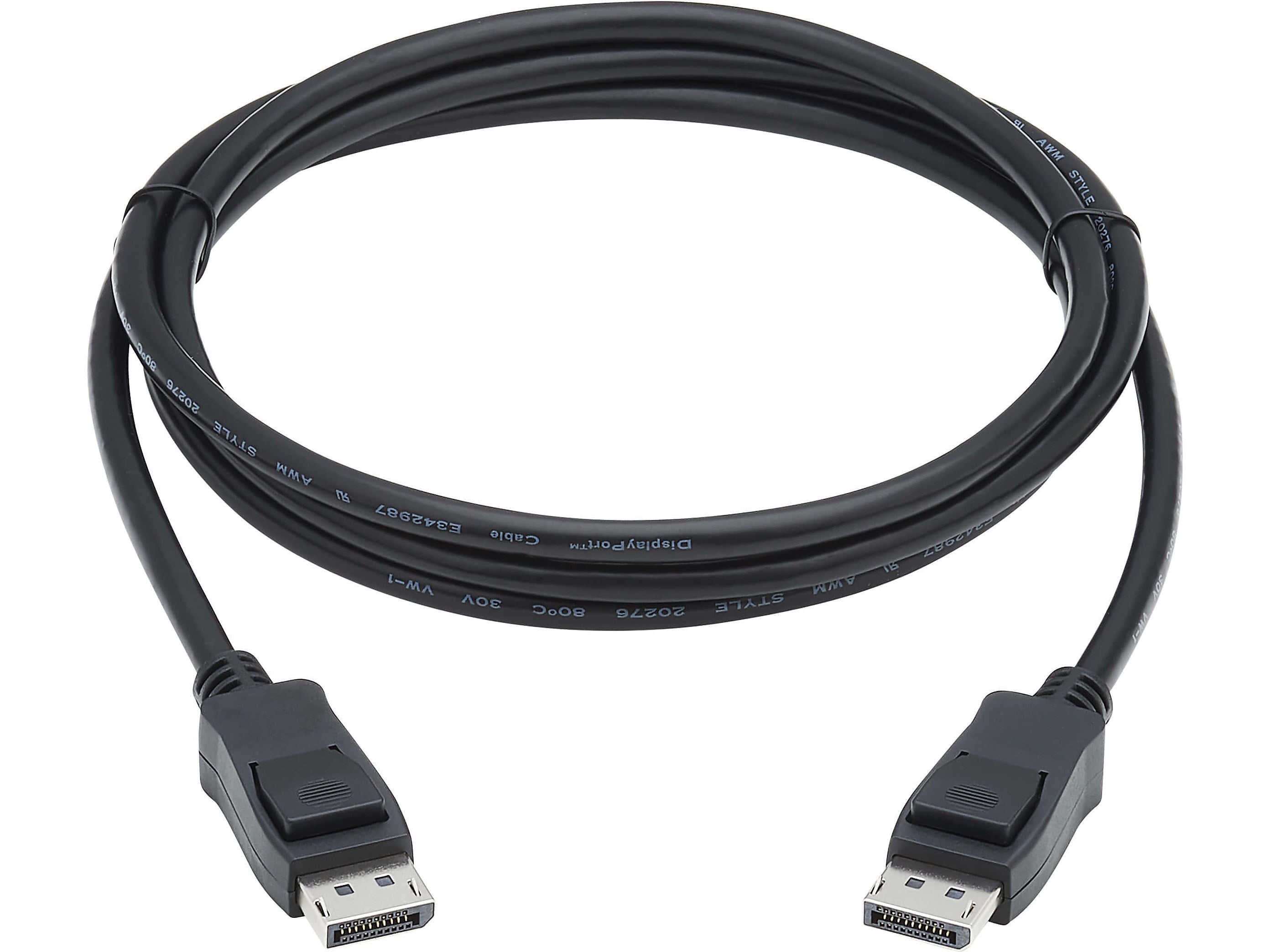 Tripp Lite Display Port to Display Port Cable, Male to Male, Black (P580-006-V4)