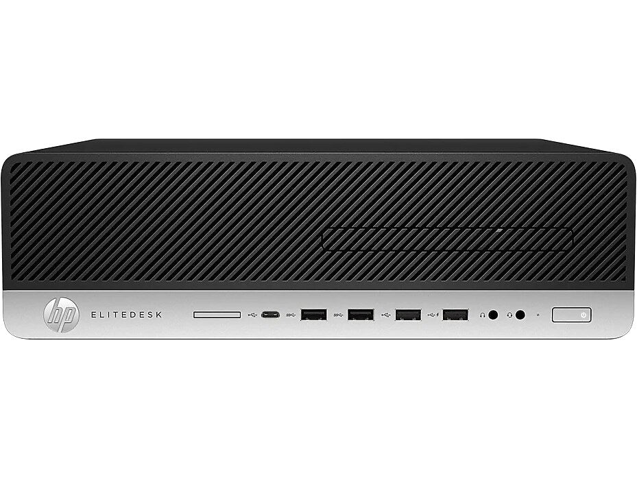 HP EliteDesk 800 G3 Refurbished Desktop Computer, Intel Core i5-6400T, 16GB Memory, 512GB SSD (051791290835)