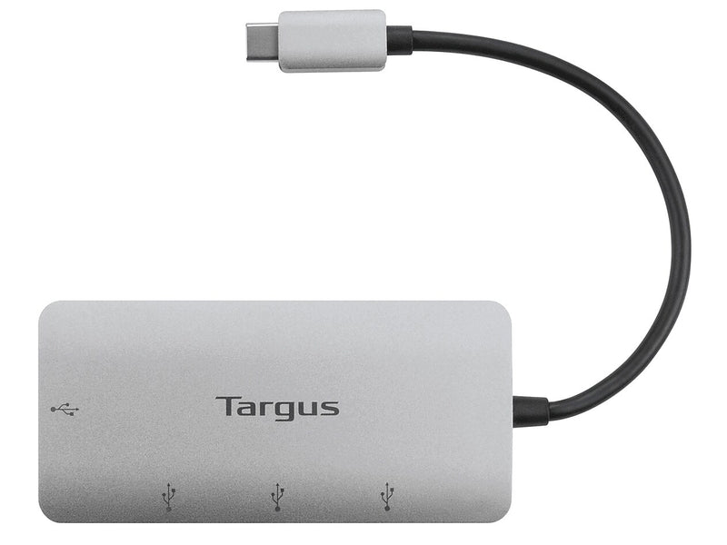 Targus 4-Port USB-C Hub, Silver (ACH226BT)