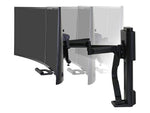 Ergotron TRACE Dual Adjustable Mounting Kit, Up to 27" Monitor, Matte Black (45-631-224)