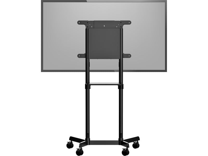 StarTech Steel Pedestal TV Stand, Screens up to 70", Black (MBLTVSTNDEC)