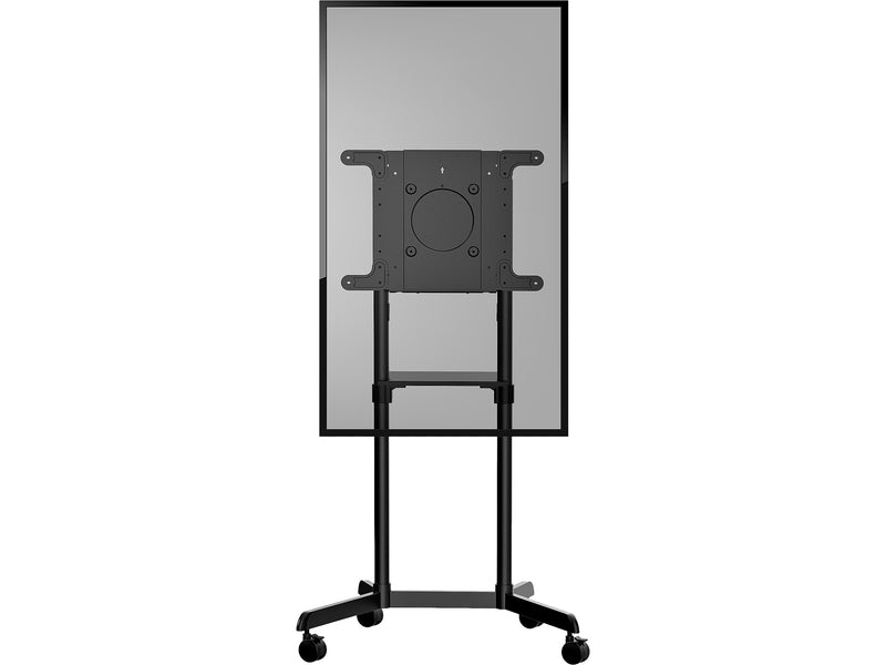 StarTech Steel Pedestal TV Stand, Screens up to 70", Black (MBLTVSTNDEC)