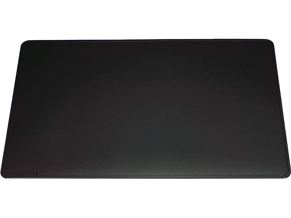 Durable Anti-Slip PVC Desk Pad, 20.5" x 25.5", Black (710301)