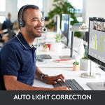 Logitech C270 HD Webcam with Noise-Reducing Mics for Video Calls