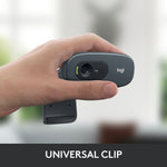 Logitech C270 HD Webcam with Noise-Reducing Mics for Video Calls