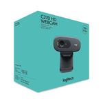 Logitech C270 HD Webcam with Noise-Reducing Mics for Video Calls