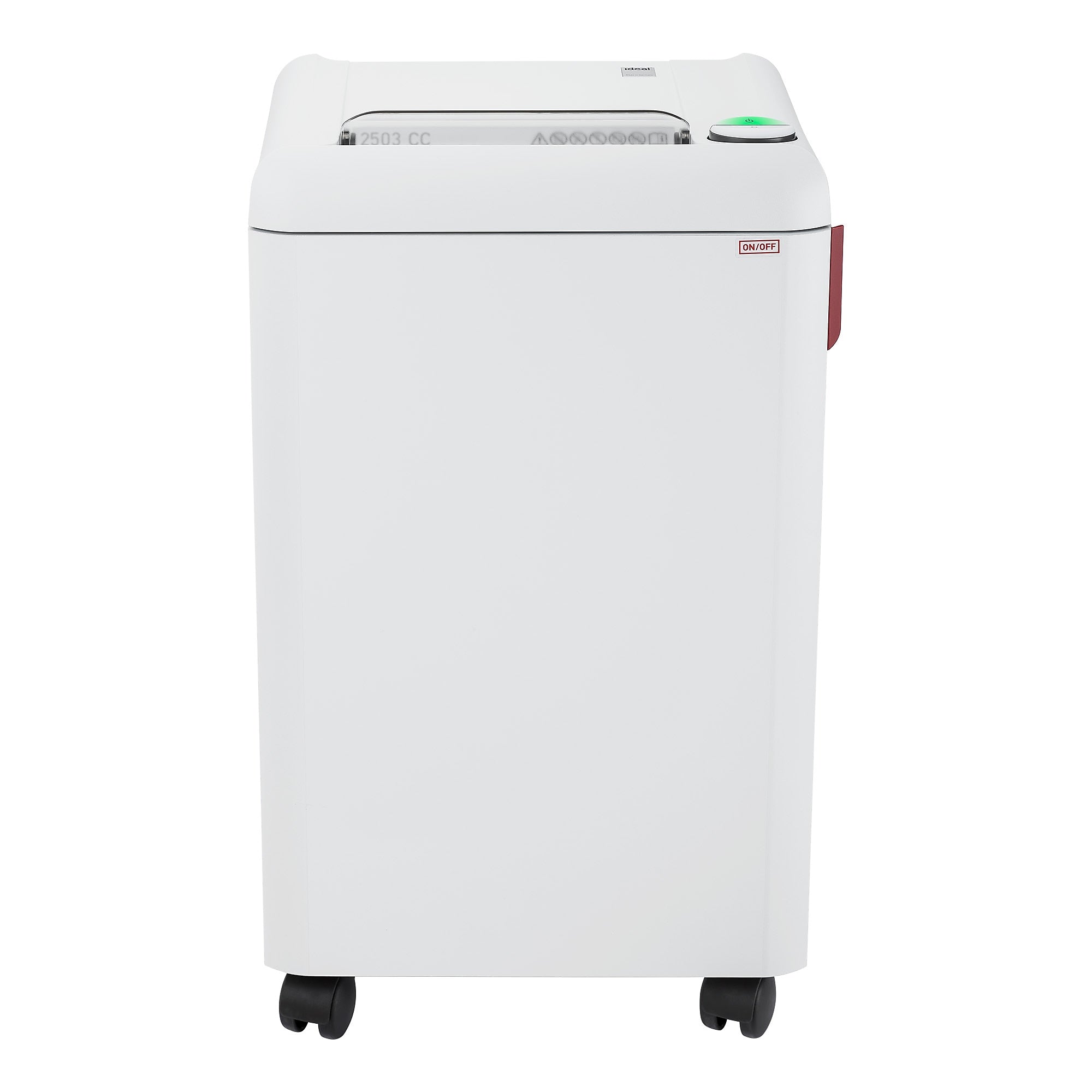 IDEAL 2503 P-4 Security 24 Sheet Cross Cut Multi-Media Commercial Shredder (IDEDSH0302H)