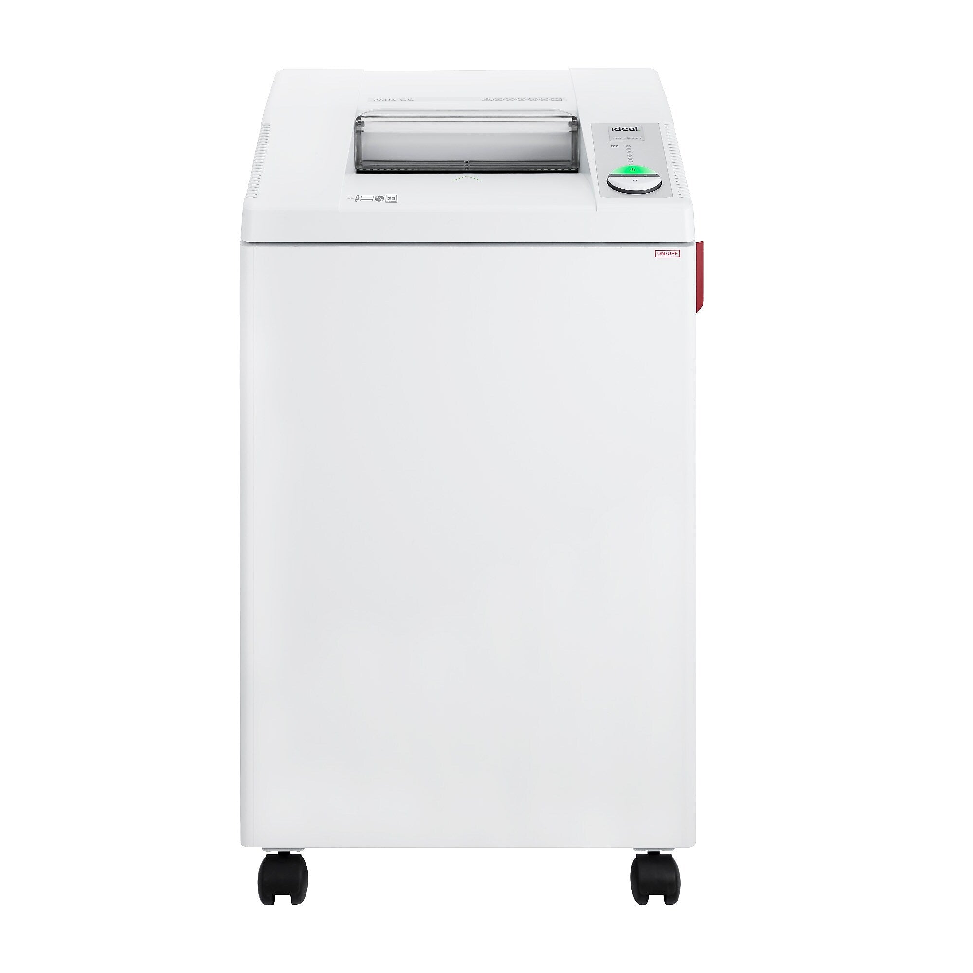 IDEAL 2604 P-4 Security 18 Sheet Cross Cut Multi-Media Commercial Shredder (IDEDSH0362OH)