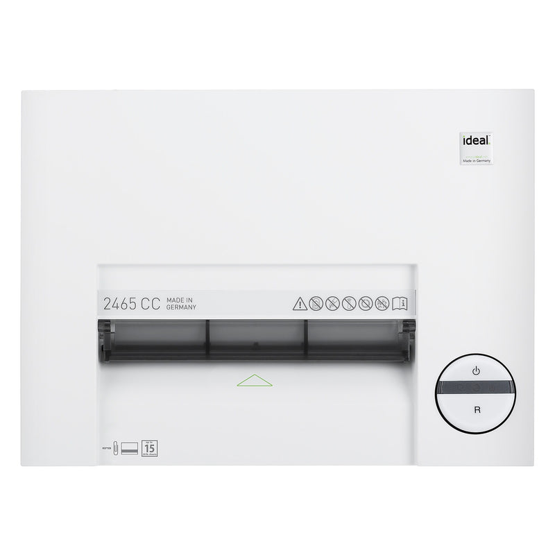 IDEAL 2465 P-4 Security 15-Sheet Cross Cut Multi-Media Commercial Shredder (IDEDSH0070H)