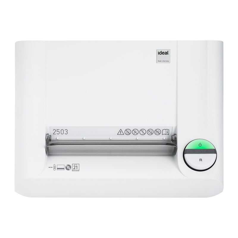 IDEAL 2503 P-2 Security 24 Sheet Strip Cut Multi-Media Commercial Shredder (IDEDSH0300H)