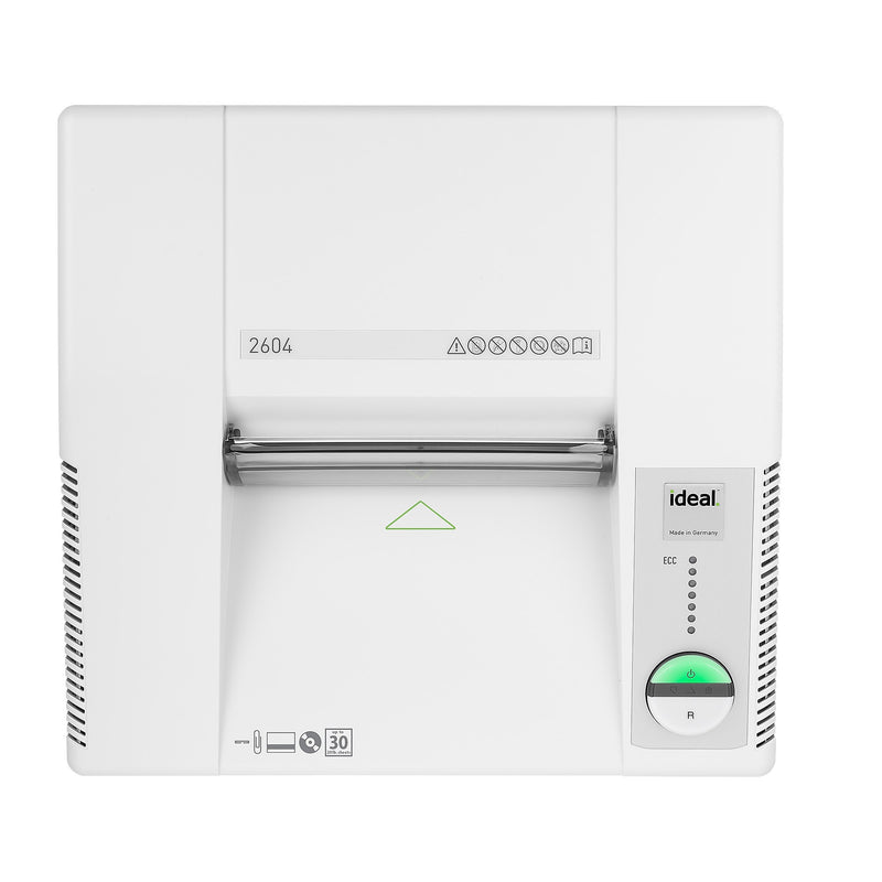 IDEAL 2604 P-2 Security 18 Sheet Strip Cut Multi-Media Commercial Shredder (IDEDSH0360H)