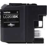 Brother LC203BK Black High Yield Ink Cartridge   (LC203BK)