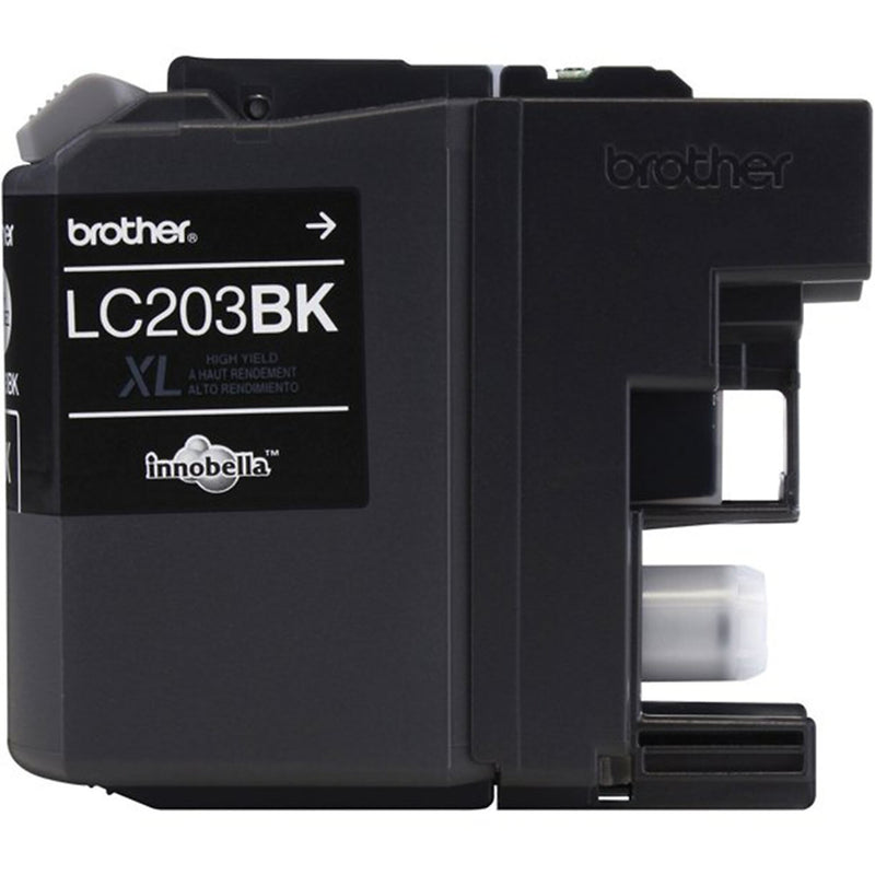 Brother LC203BK Black High Yield Ink Cartridge   (LC203BK)