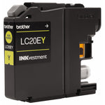 Brother LC20E3PKS Cyan/Magenta/Yellow Extra High Yield Ink Cartridge, 3/Pack (LC20E3PKS)