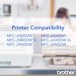 Brother LC3037Y Yellow Super High Yield Ink Tank   Cartridge